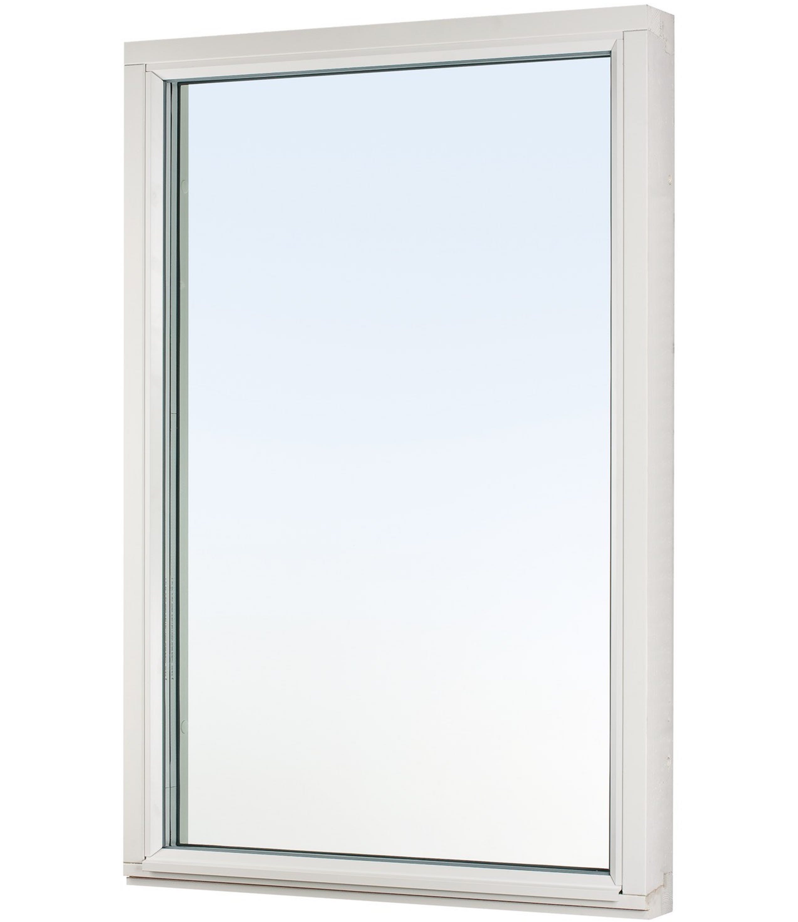 Fast Fönster SP Stabil Svanenmärkt 3-Glas Trä