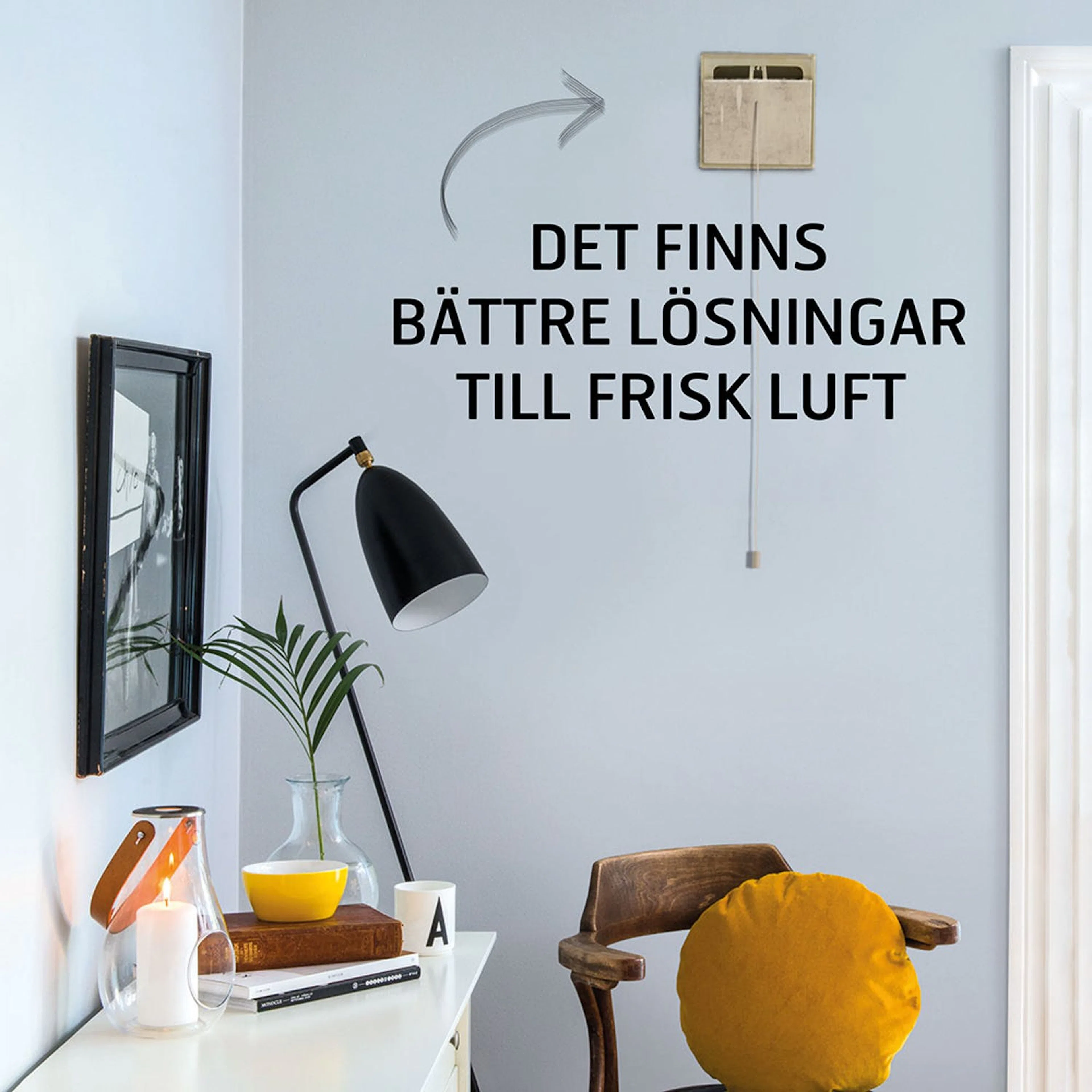 Så enkelt får du bättre inomhusluft hemma