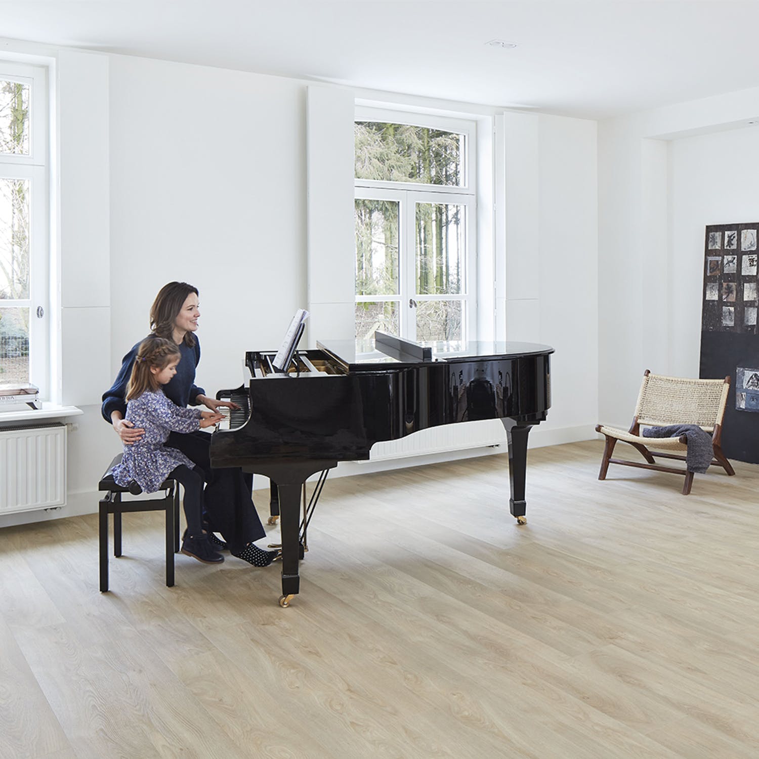 Style: Vinylgolv som ser ut som trägolv