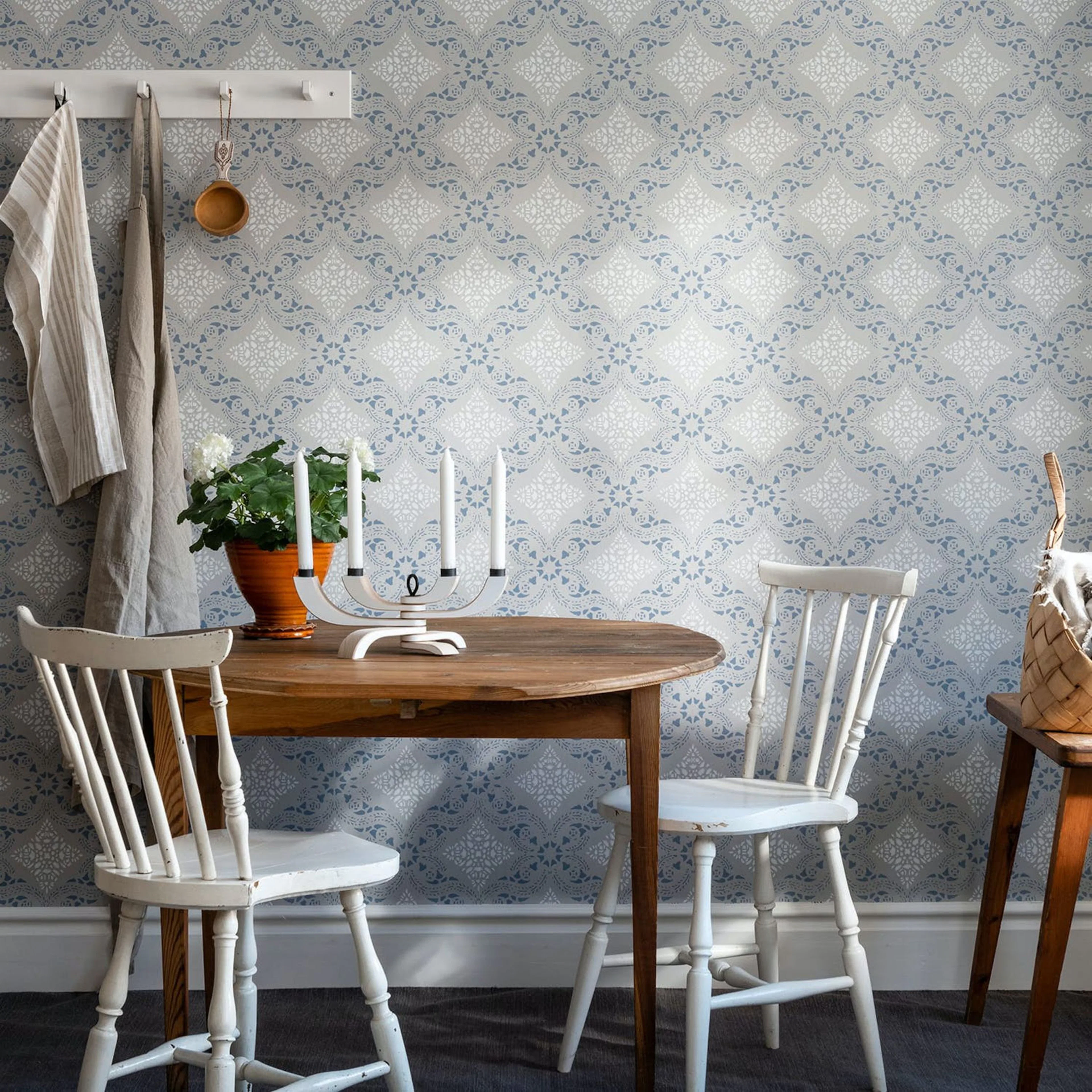 Tapeter kök lantligt – 9 gammaldags och lantliga tapeter