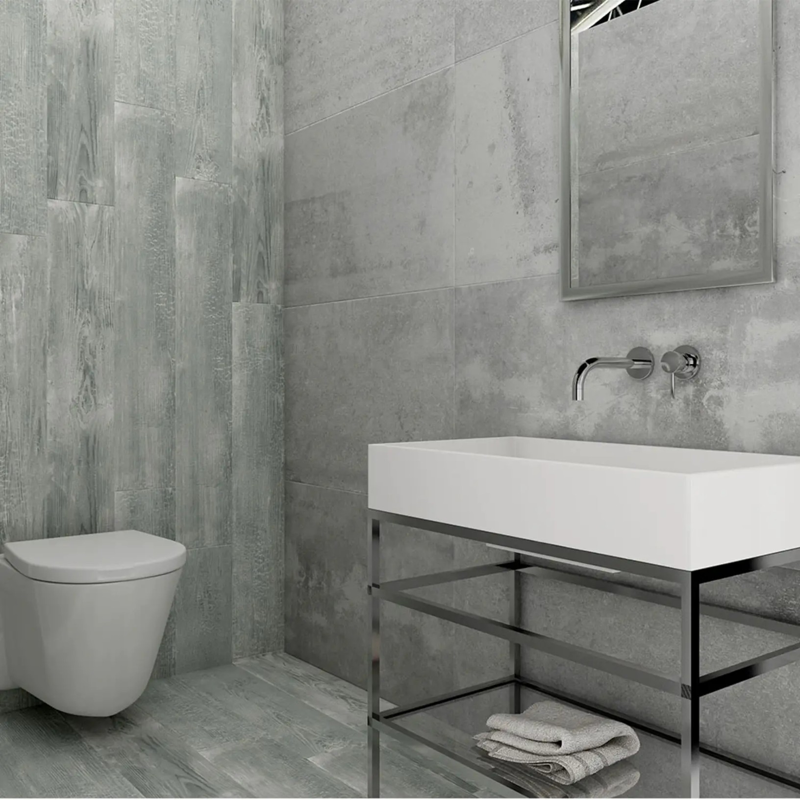 Stora klinkerplattor