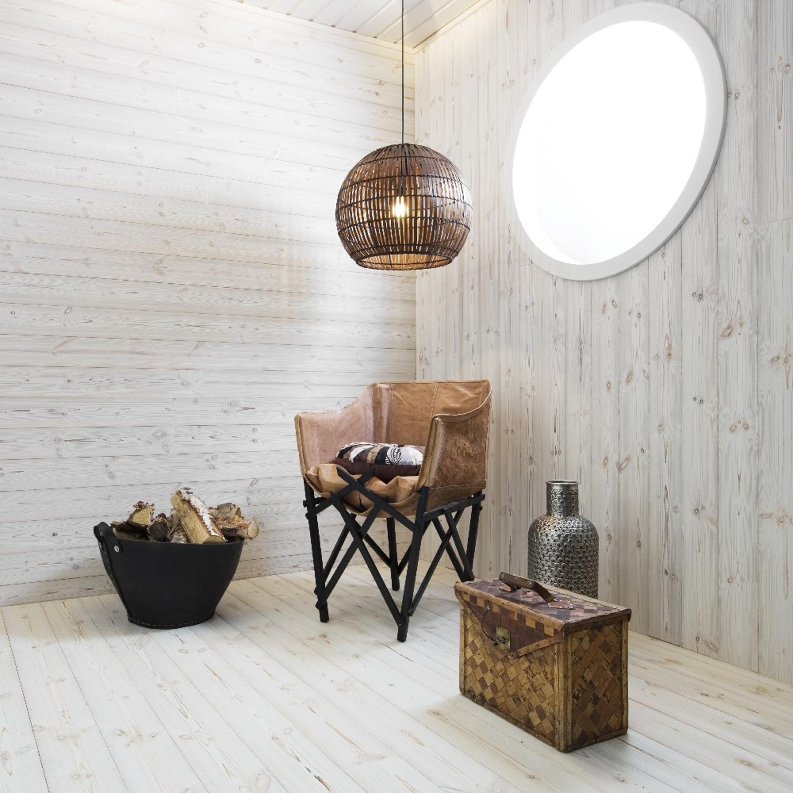 Baseco Antik Vit Slätspont