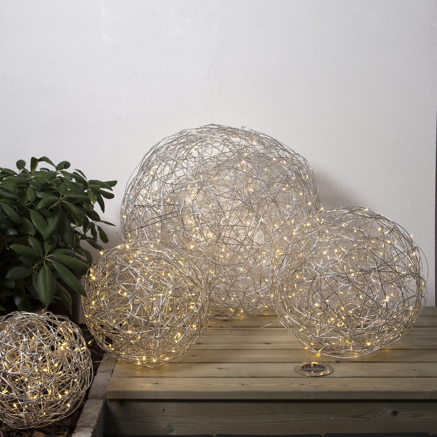 Ljusslinga balkong trassel