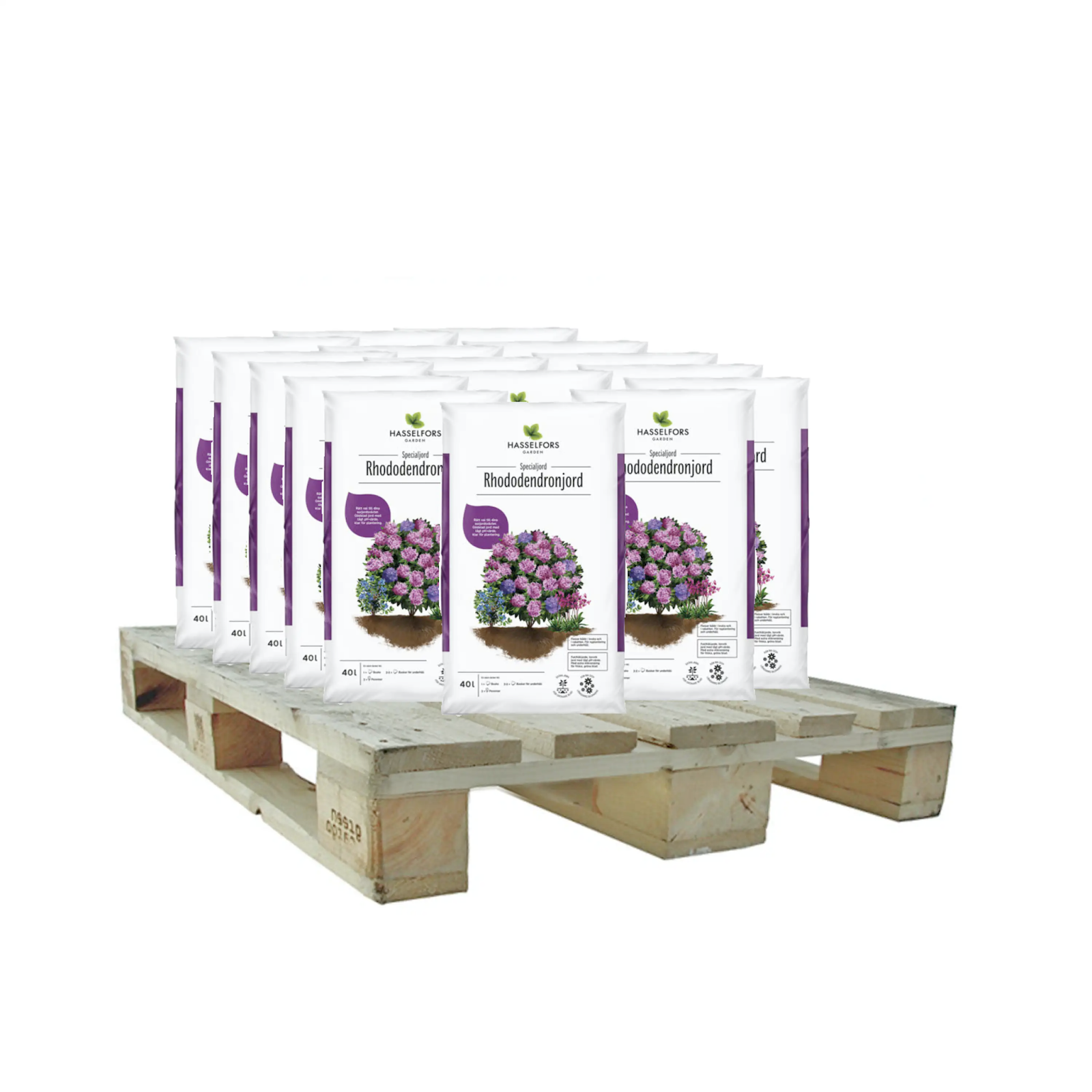 Plantera hallon jord