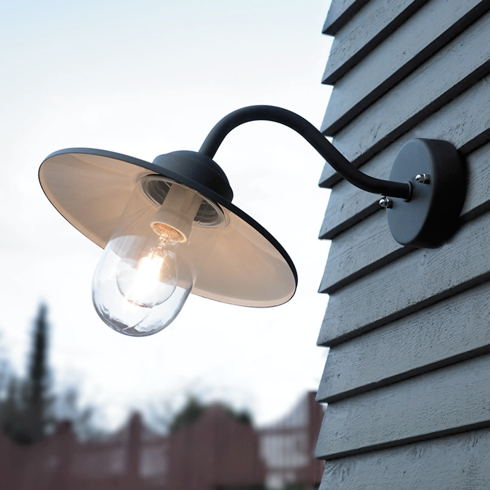 Belysning altan vägglampa