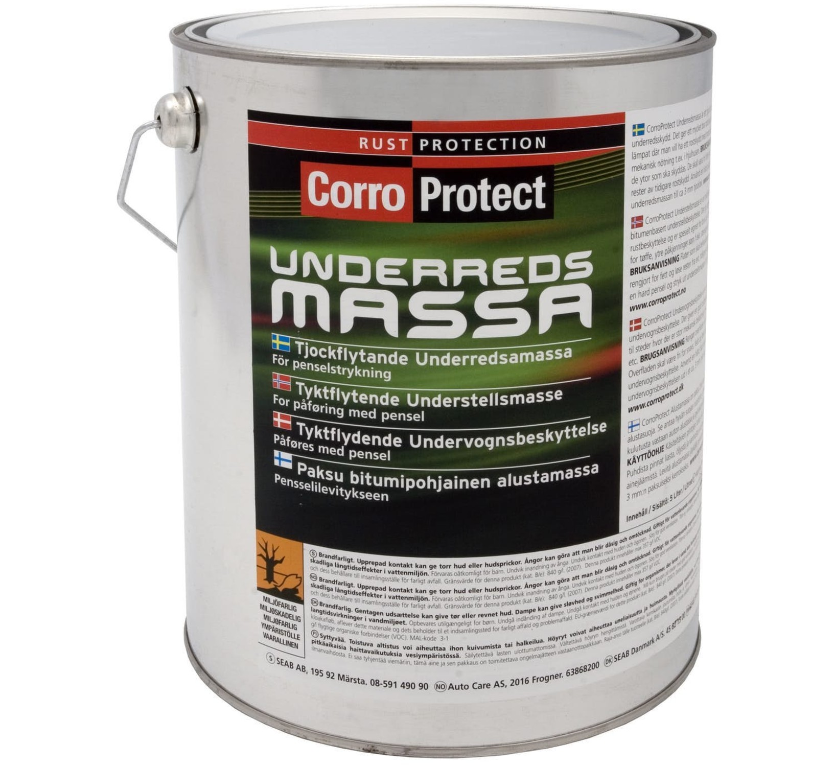 Rostskydd CorroProtect Underredsmassa 5 kg