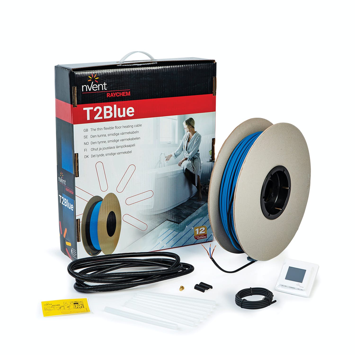 Golvvärme el som kan styras via smartphone