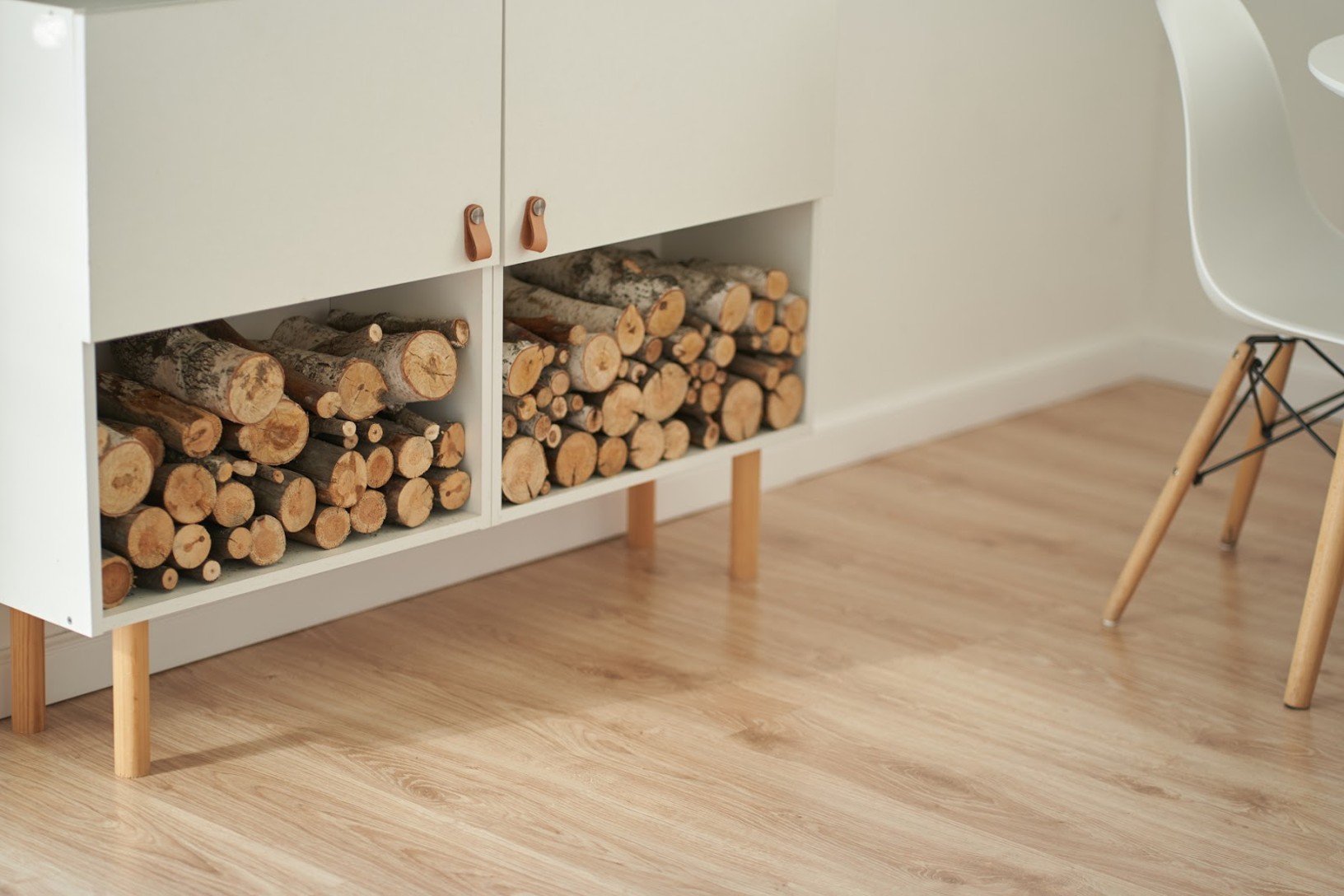 Inspirationsbild vedförvaring