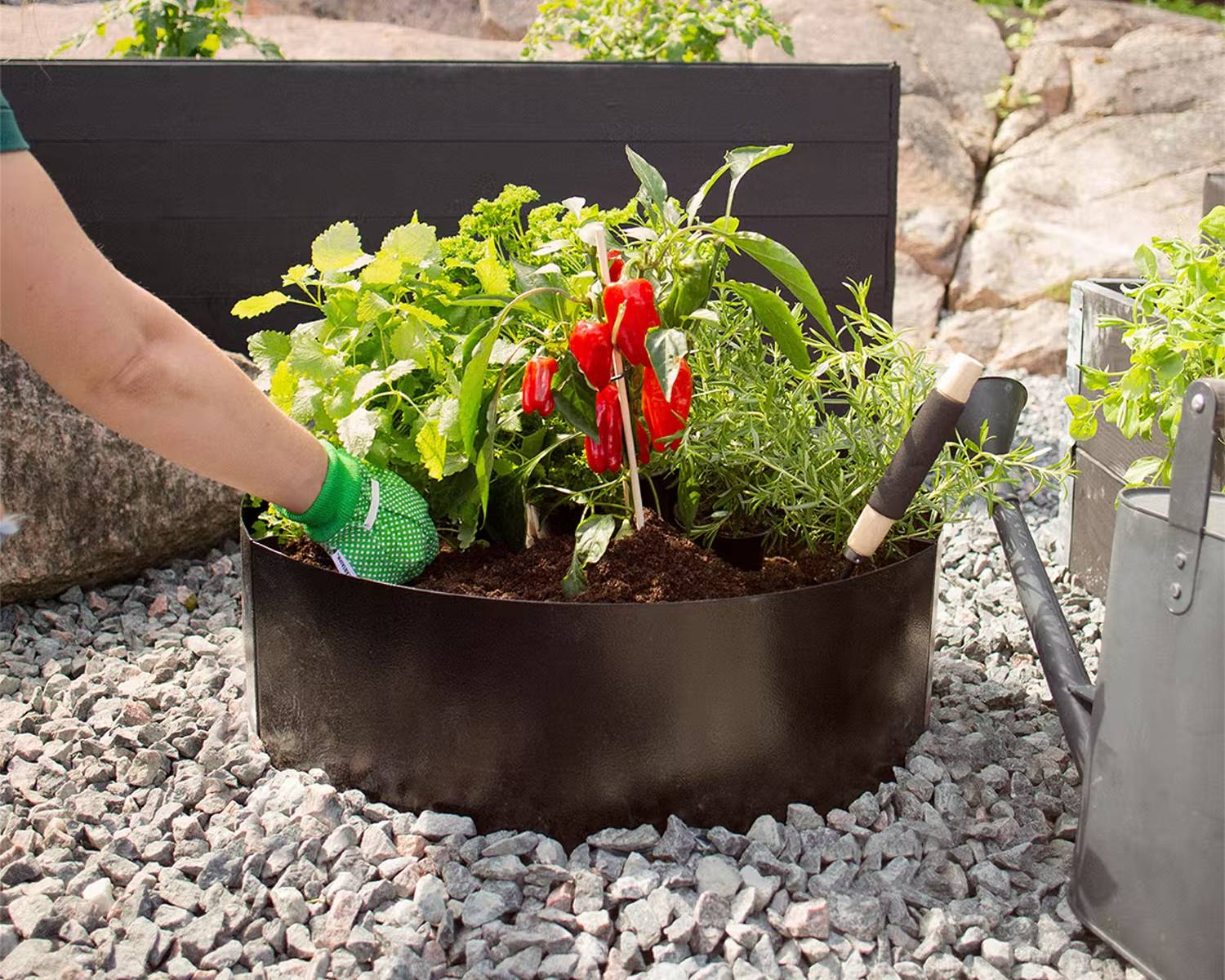 Runda rabatter - Odlingskrage Jabo Odla Rund