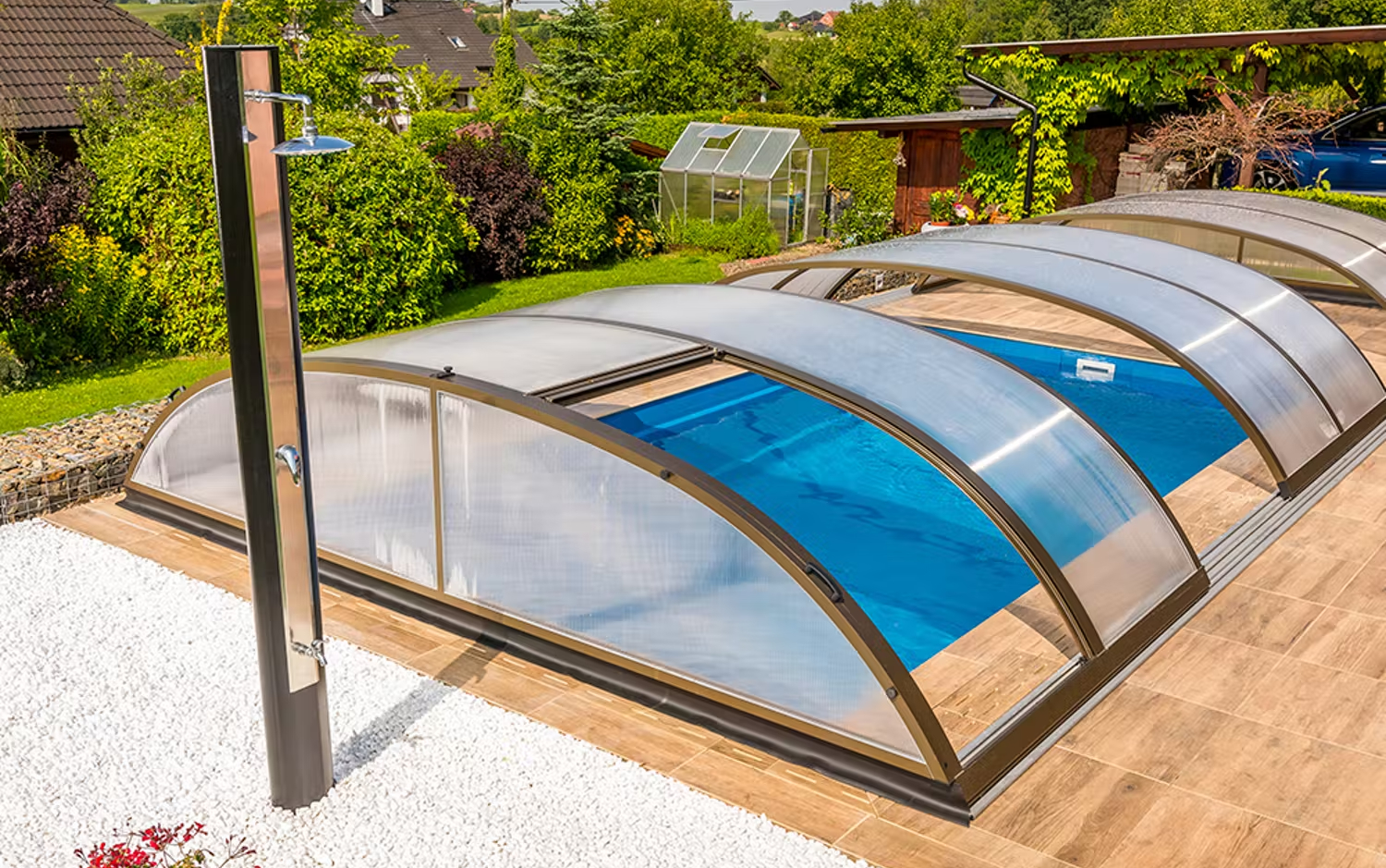 poolskydd som är barnsäkert