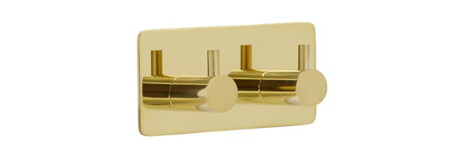 Snygga krokar - Självhäftande dubbelkrok Base 220