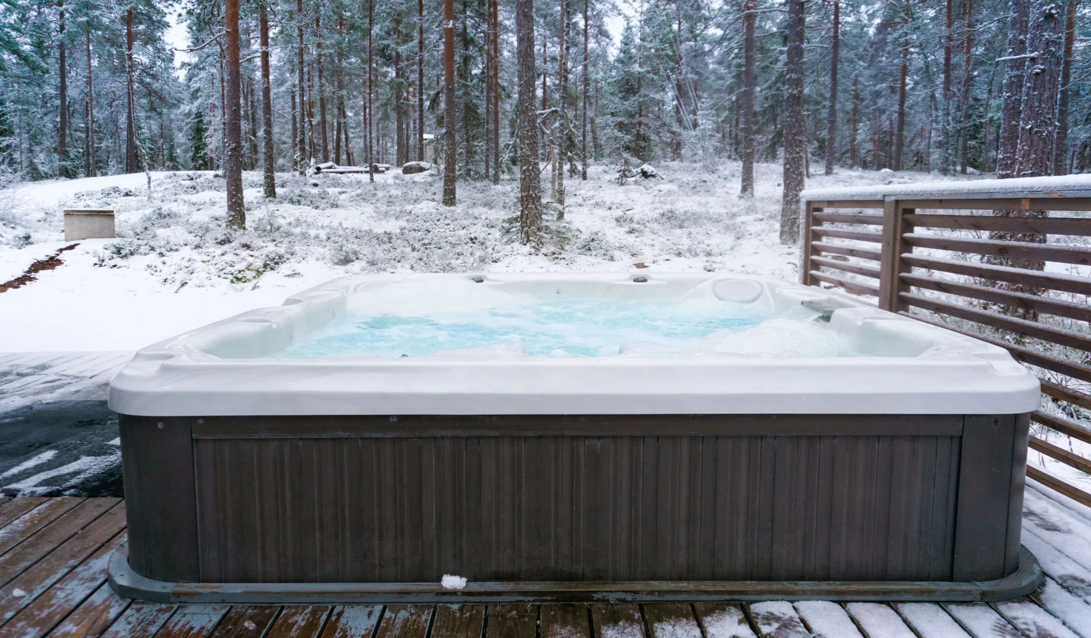 Elförbrukning spabad vintertid – så håller du nere kostnaderna