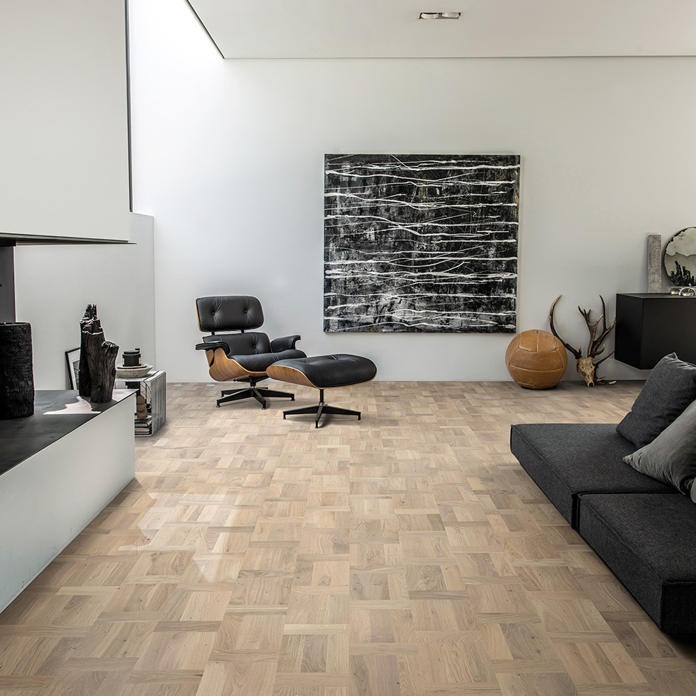 Klickgolv guide - Parkettgolv Kährs Ek Palazzo Biondo Ek Holländskt Mönster