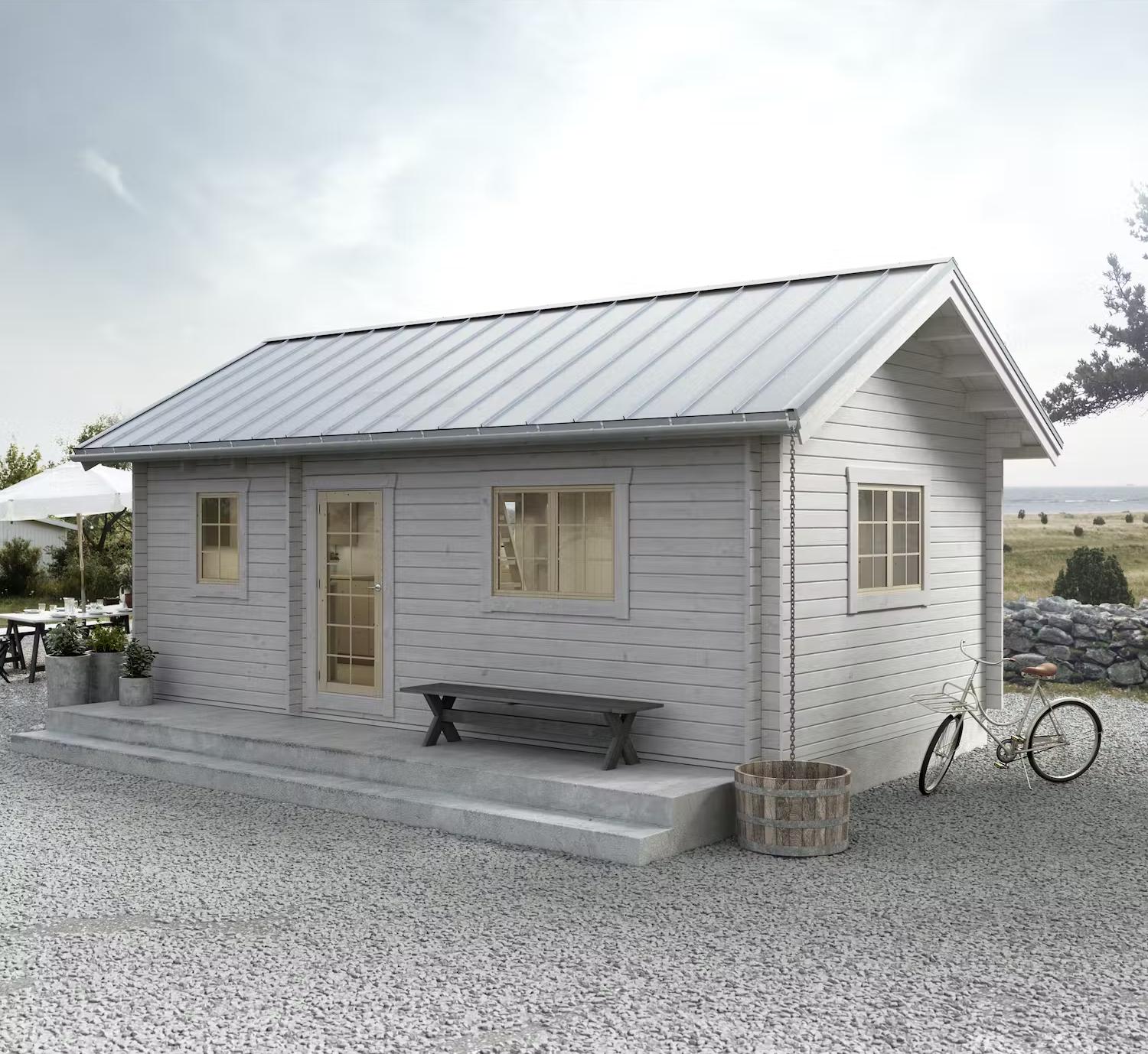 Attefallshus med loft