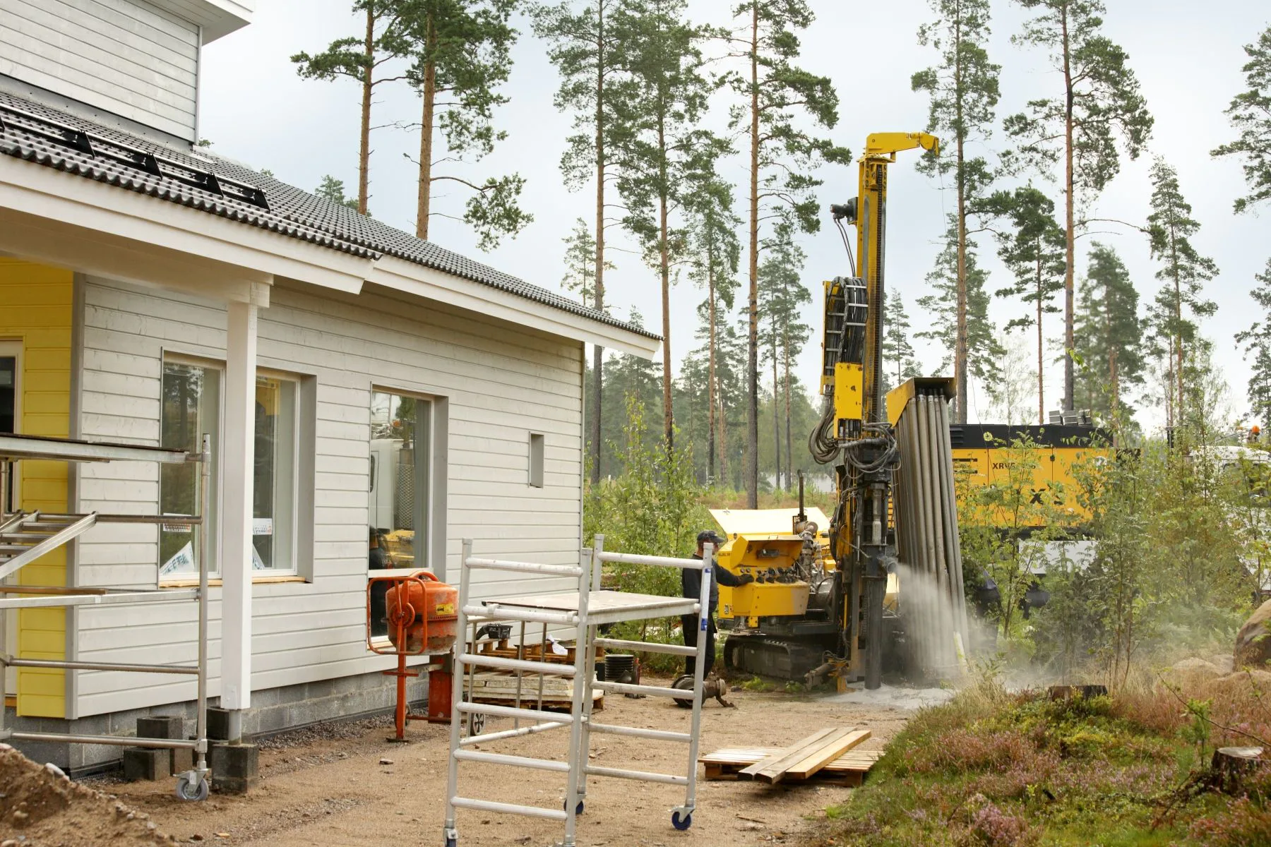 Guide för bergvärme: kostnad, pris och besparingar