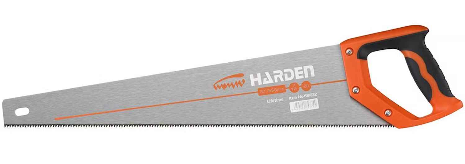 Olika sågar - Handsåg Harden 550 mm Trefas