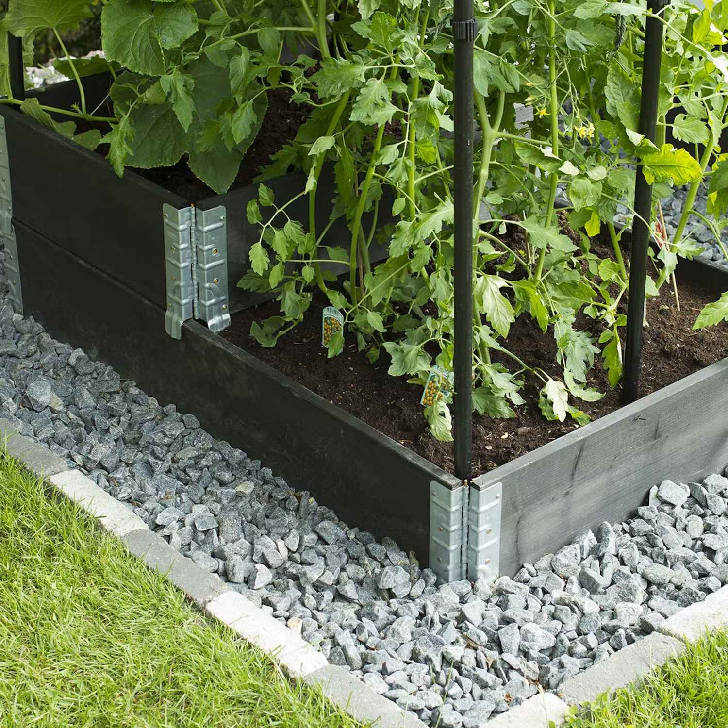 Odla i pallkrage inspiration - Odlingslåda Flexigarden