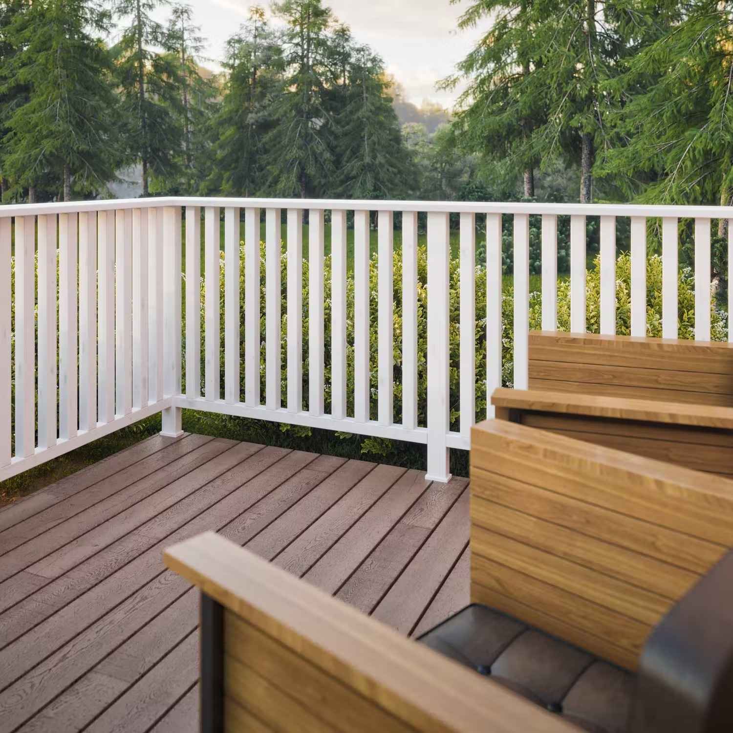 Snygga altanräcken - Siri Fence