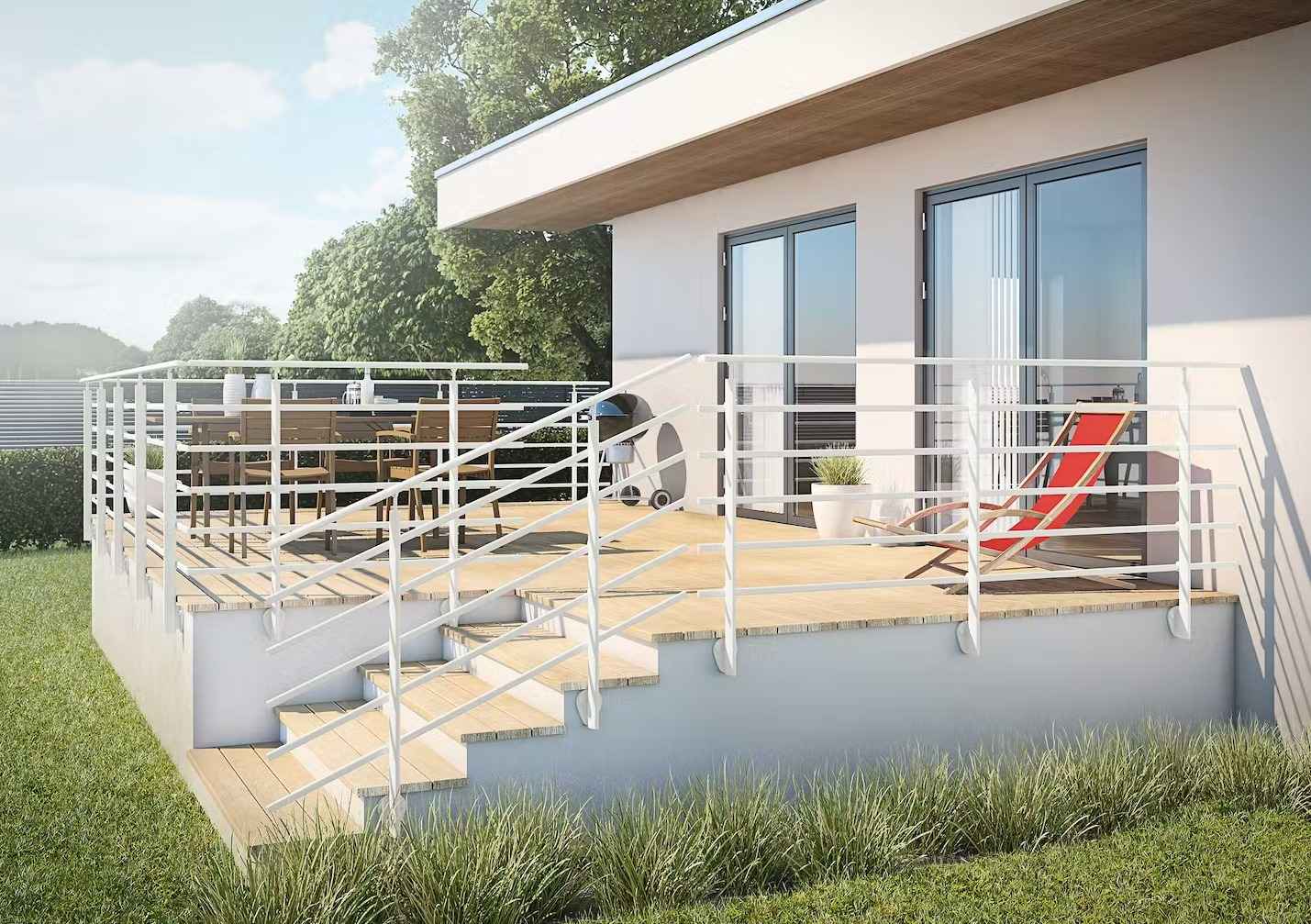 Snygga altanräcken - Dolle