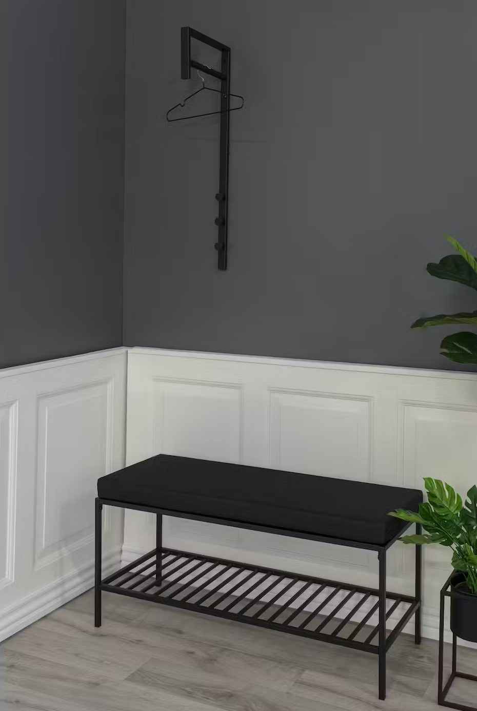 Krokar hall inspiration - Klädhängare Trento