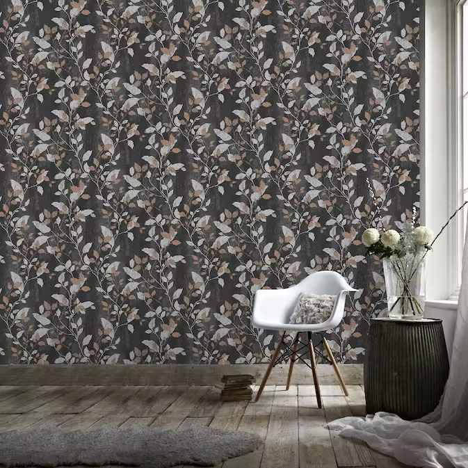 Tapet i badrum - Tapet Boutique Blommor Glanseffekt 104129