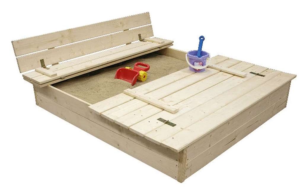 Lekfull trädgård - sandlada-jabo-med-bank