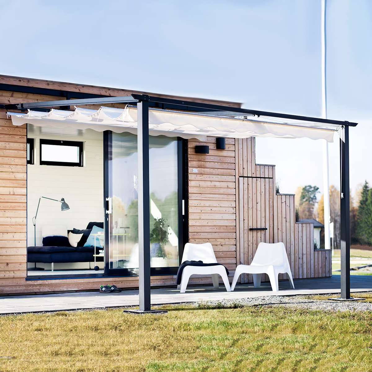 Pergola inspiration - Pergola Jabo Vägg