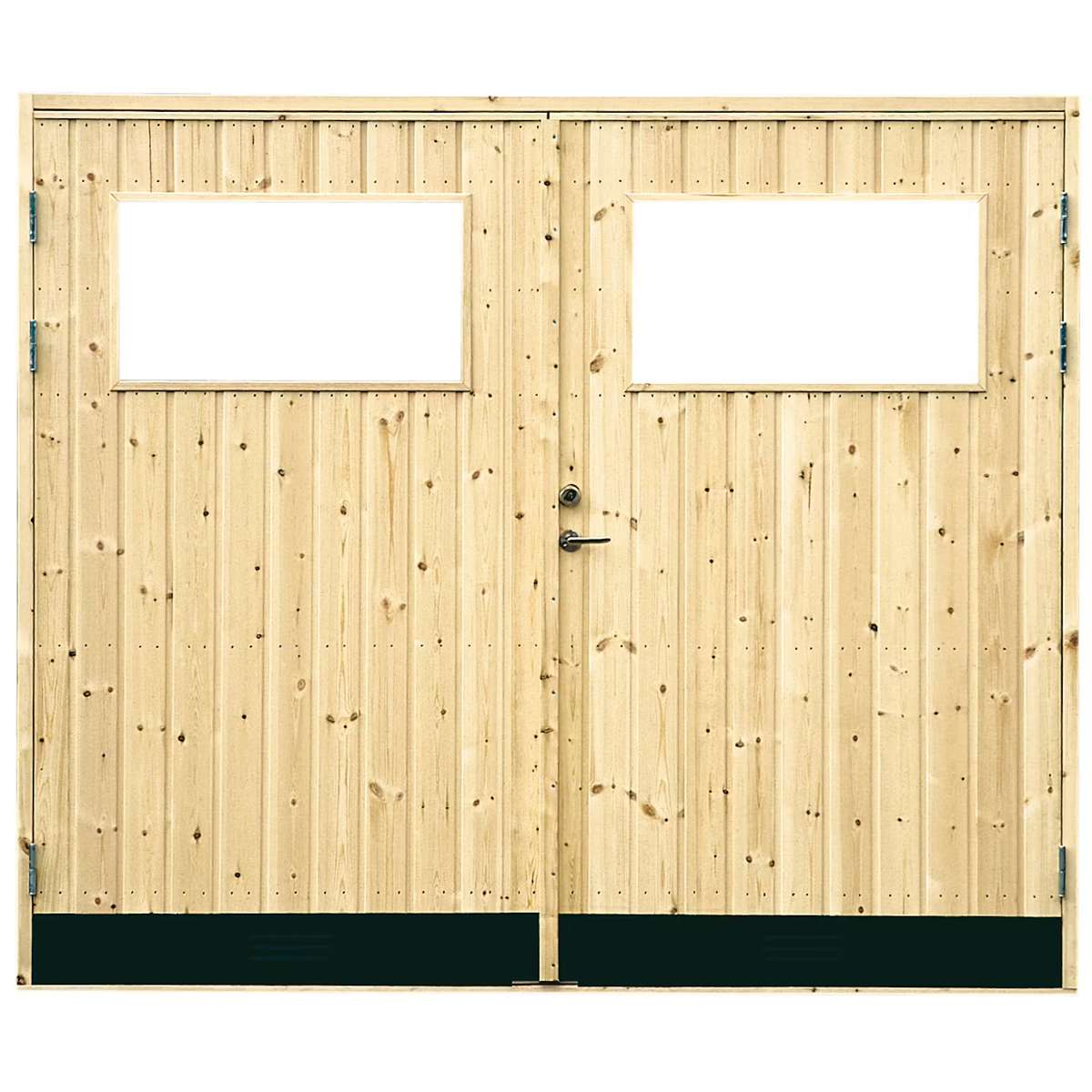 Bästa garageporten - garageport-jabo-10-rak-glas