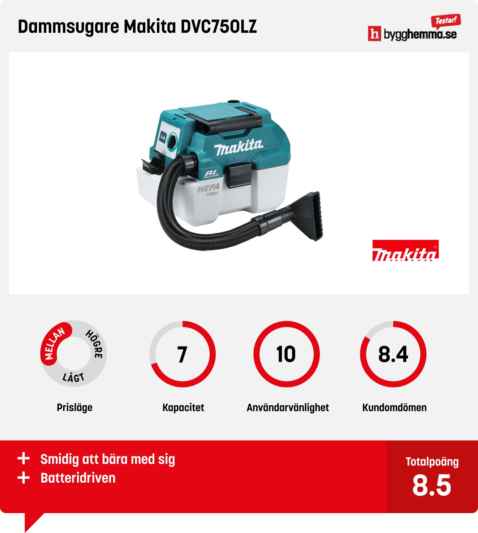 Grovdammsugare bäst i test