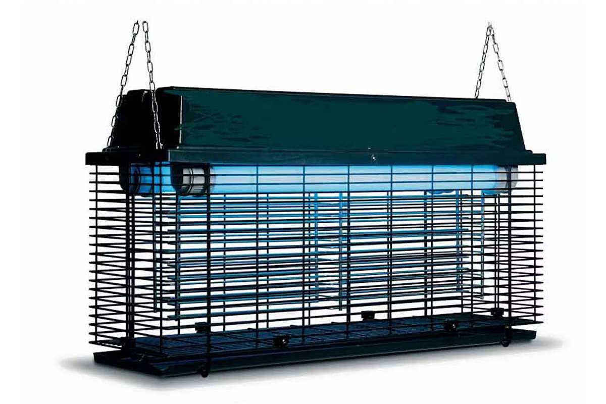 Bli av med flugor inomhus och utomhus - insektsfangare-willab-profi-2x40-w