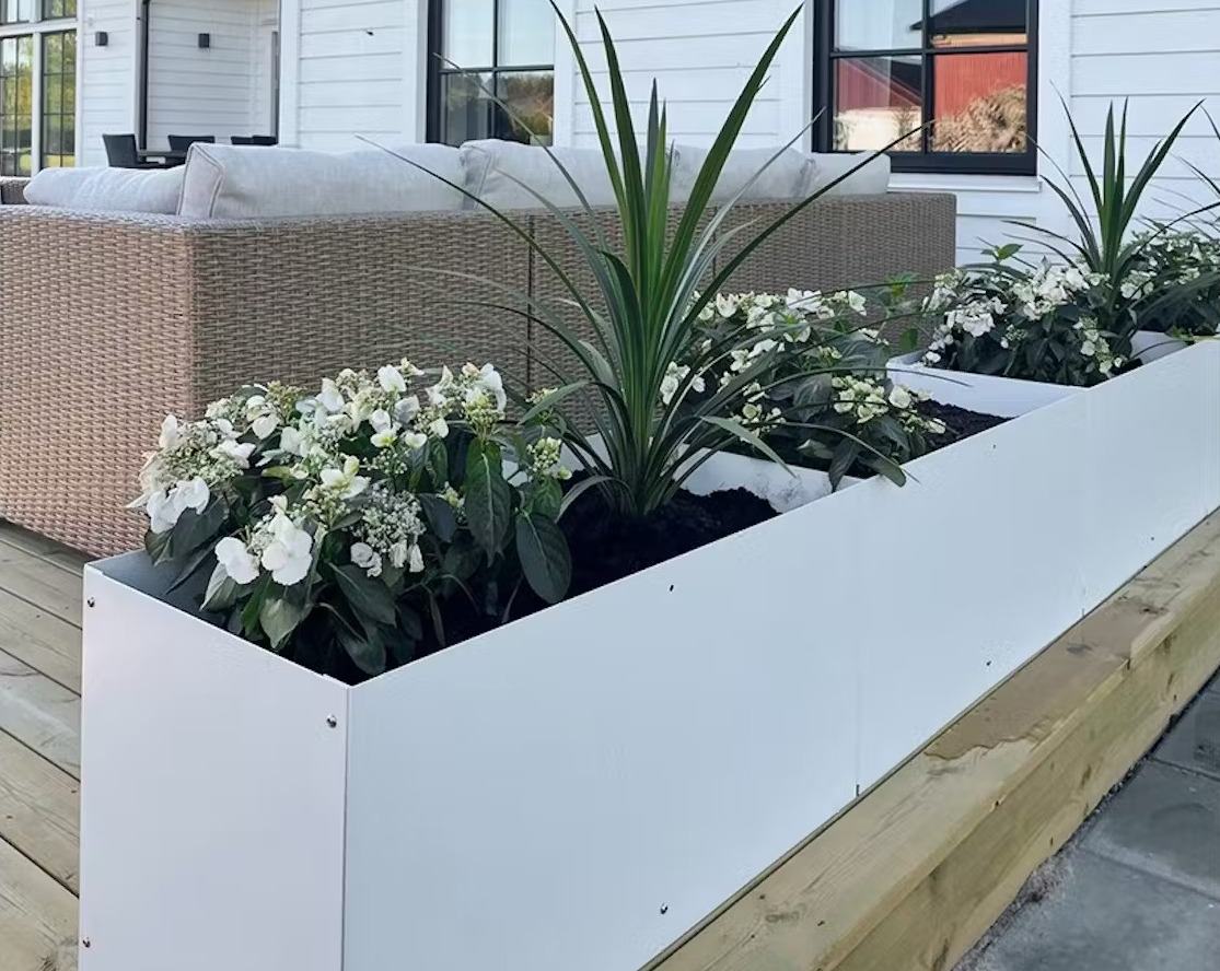 Populäraste planteringslådorna för balkongodling