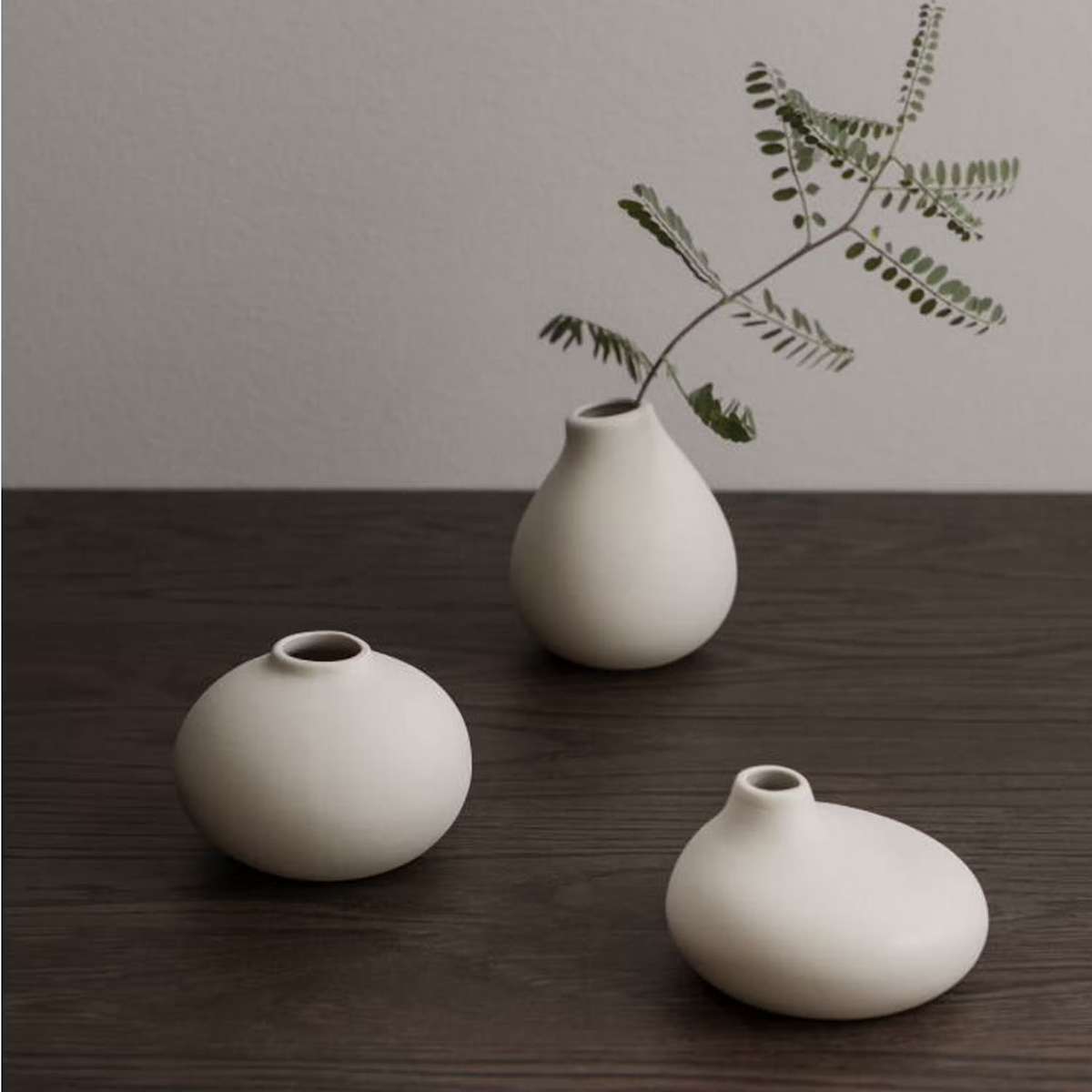 Inreda bokhylla - vas-blomus-nona-set-3