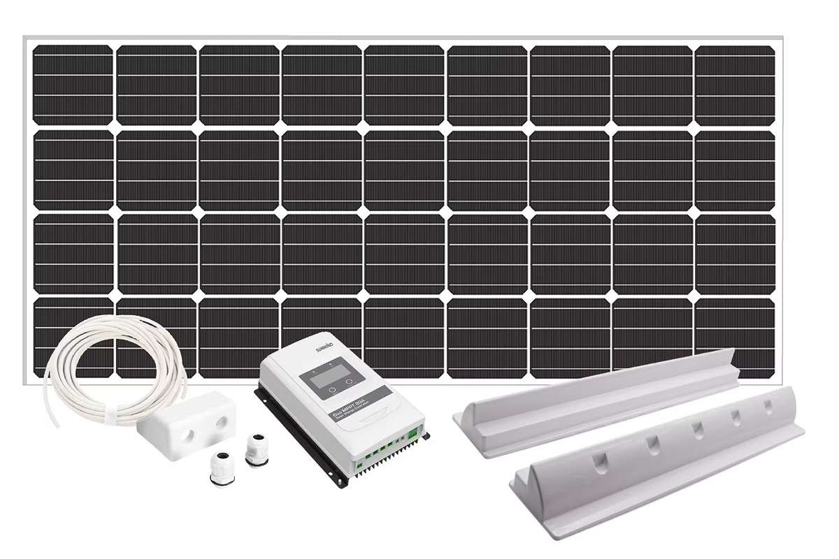 Solpanel husbil - solcellspaket-sunwind-200w-spoiler-mpp