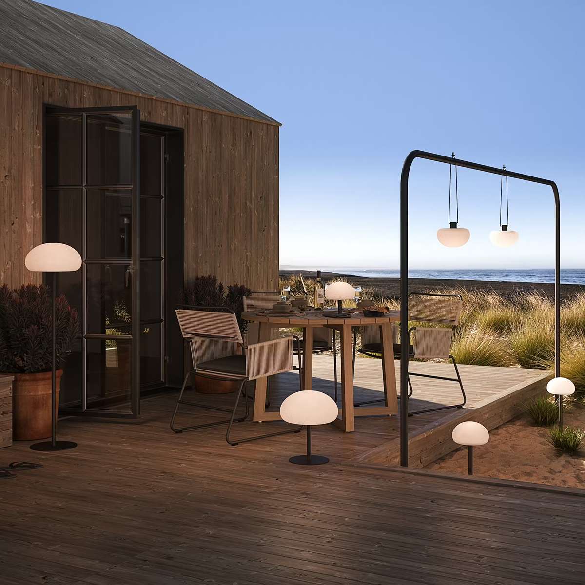 Belysning altan - Golvlampa Nordlux Sponge