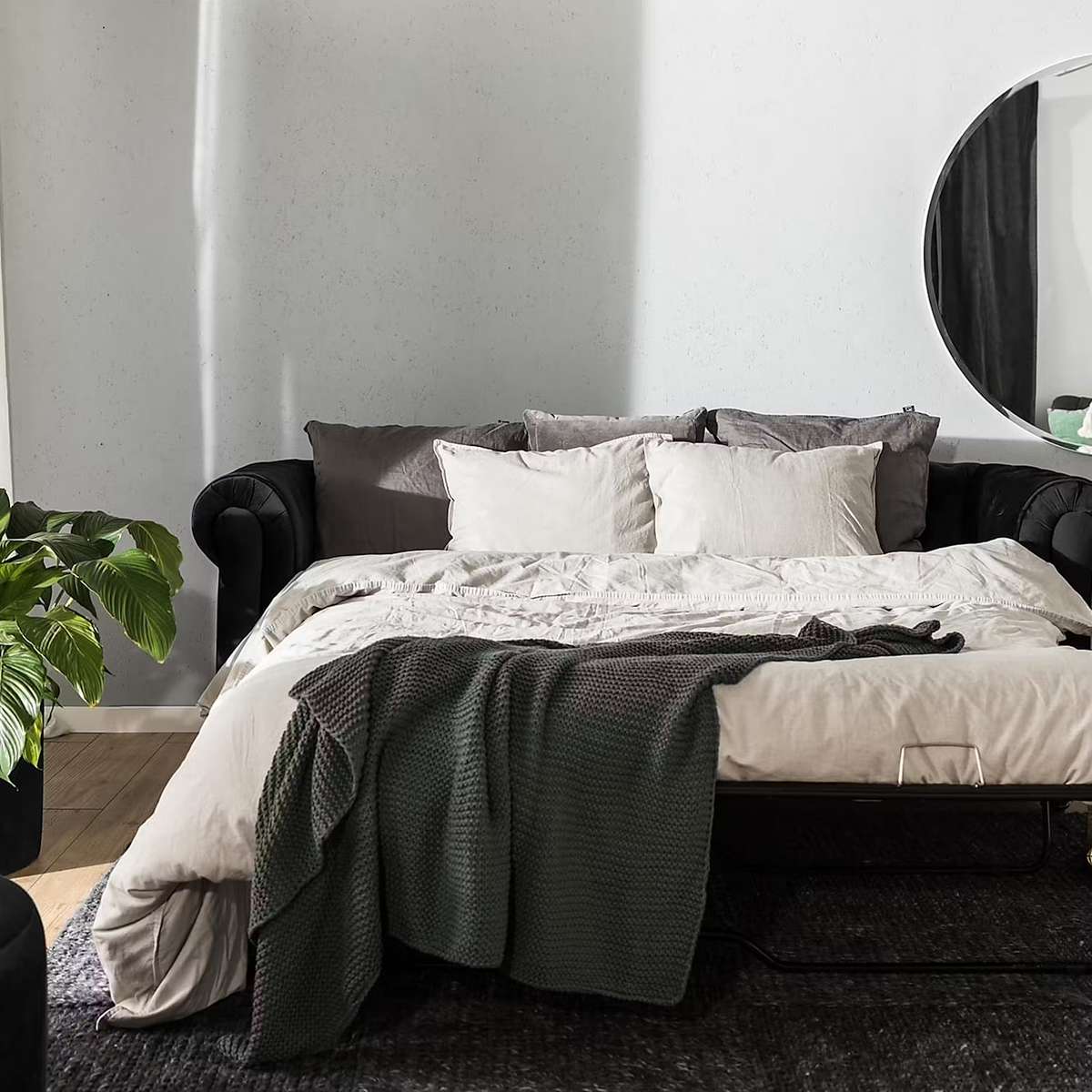 Bäddsoffa varje antt - baddsoffa-manor-house-chesterfield-lyx-3-sits-sammet