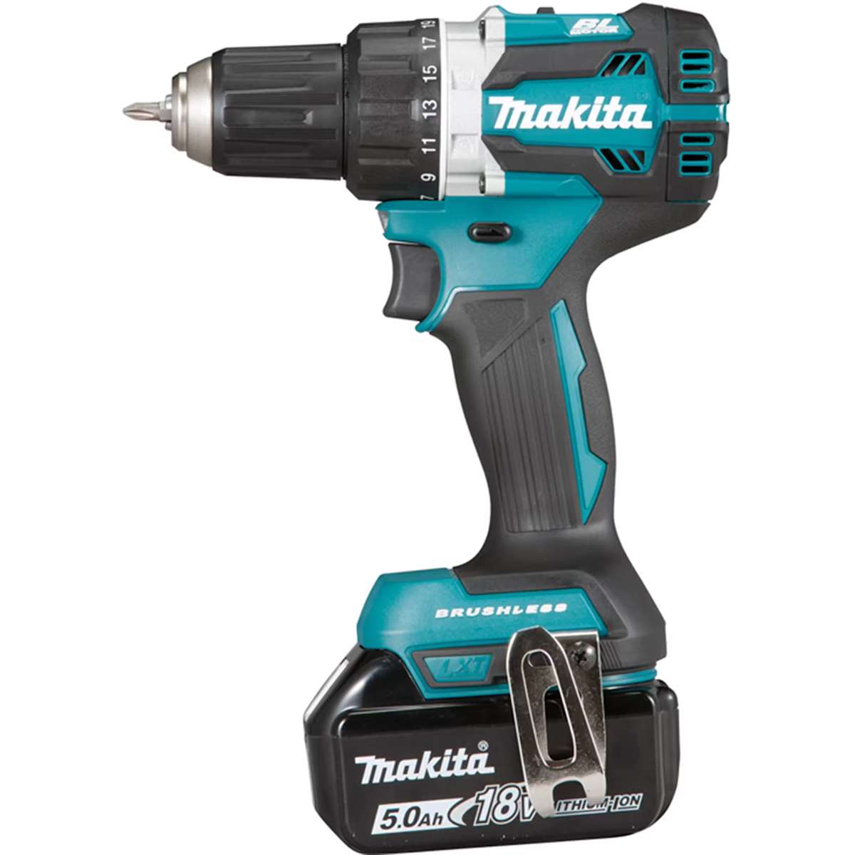 Bästa skruvdragare - Borrskruvdragare Makita LXT DDF484RTJ 18V med Batteri