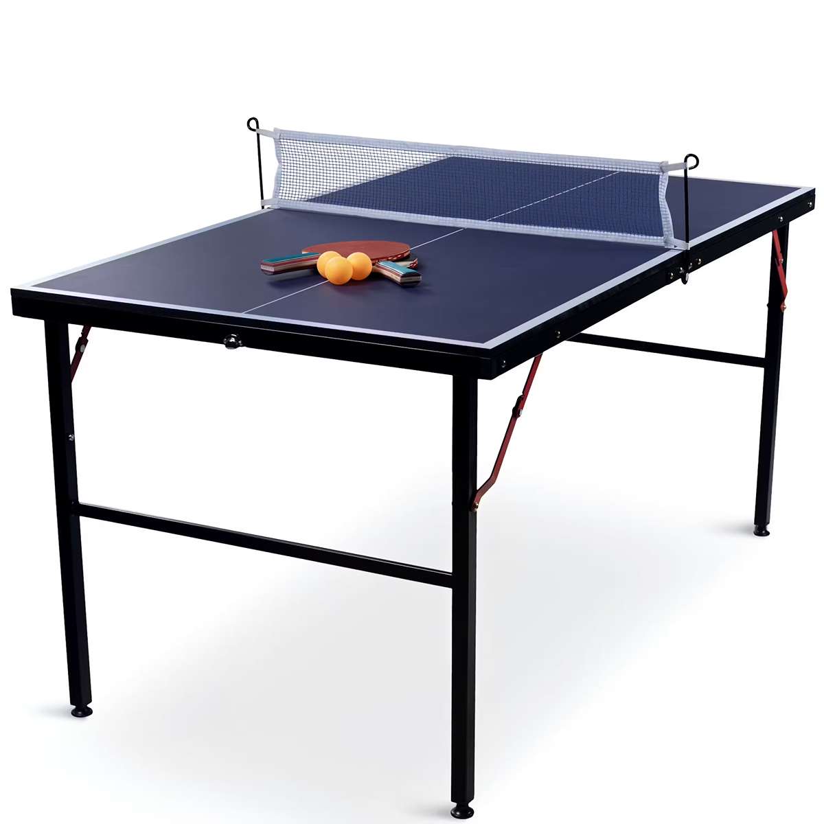 Pingisbord mått - pingisbord-trekkrunner-mini-med-nat-och-2-rack-och-3-bollar