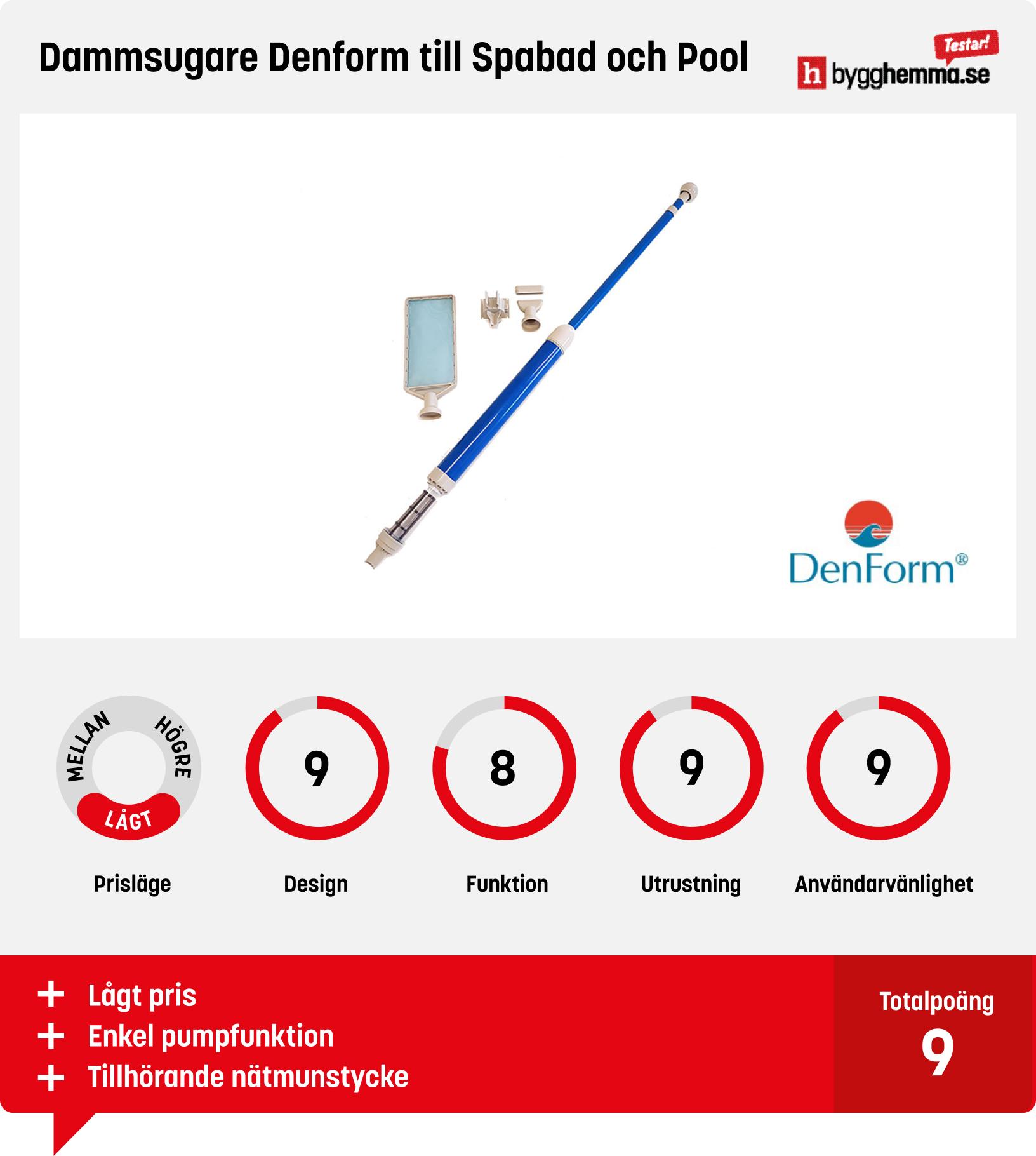 Pooldammsugare bäst i test
