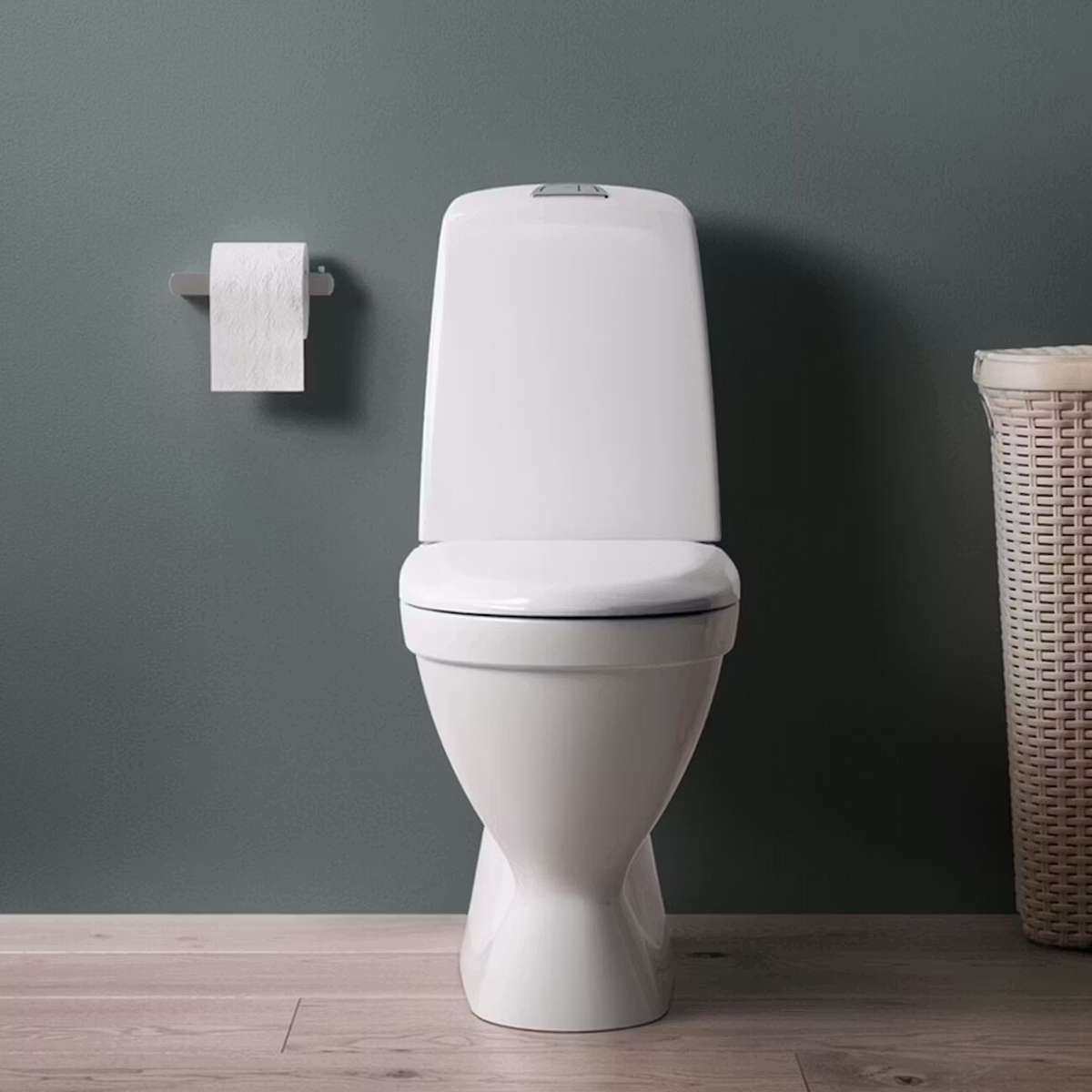 Gustavsberg toalett modeller - Toalettstol Gustavsberg Nautic 1500 C+ Limning Hygienic Flush Slim-Seat