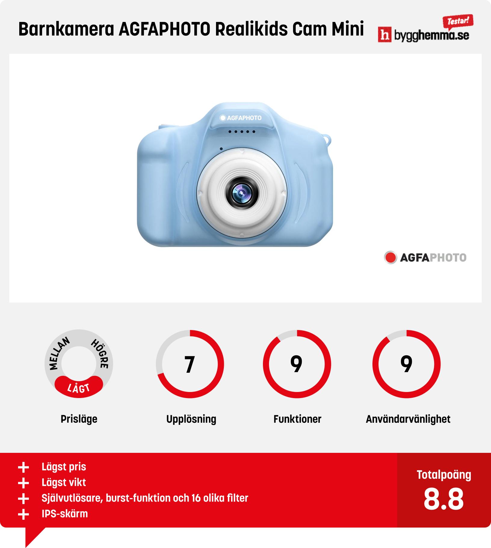 Kamera barn bäst i test