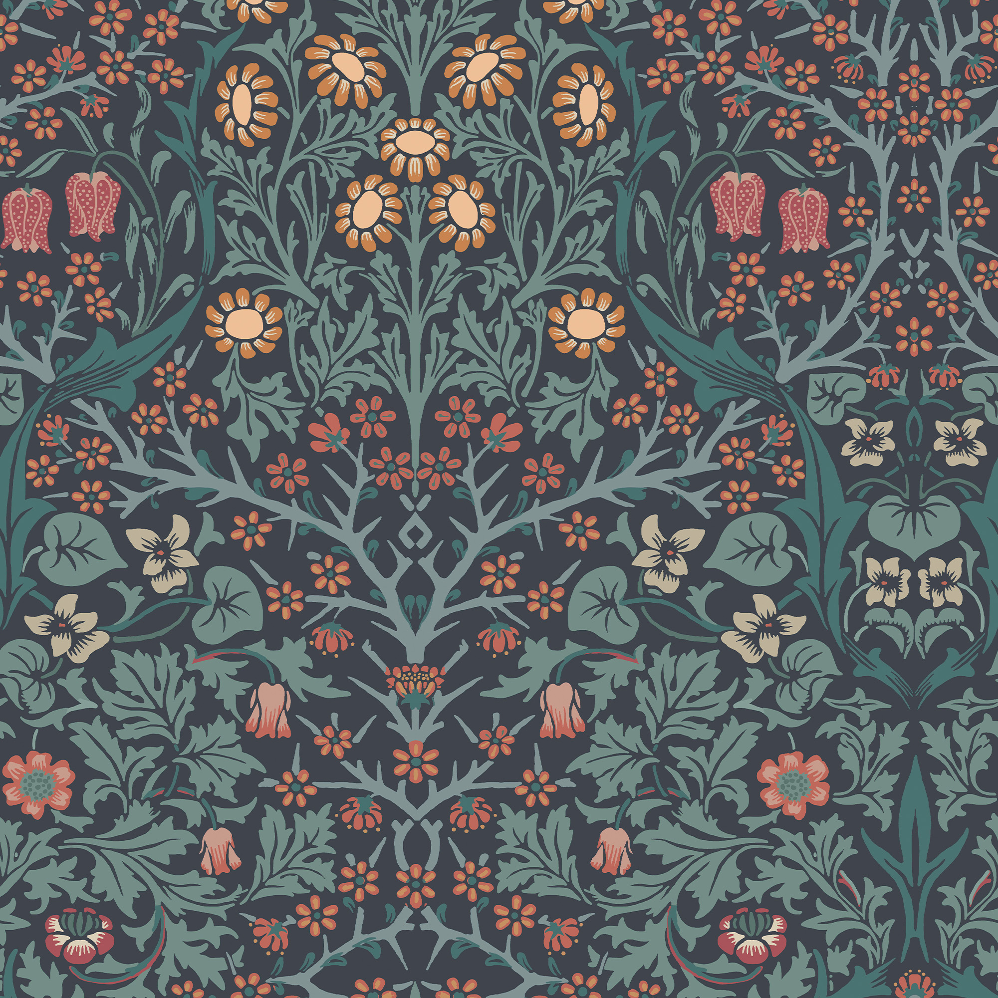 Tapet William Morris At Home Blackthorn 124251