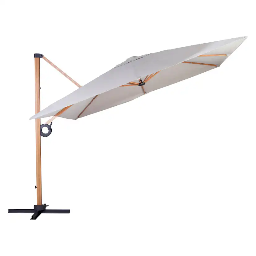 Parasoll Outfit Egon, Frihängande Solparasoll Vridbart 360° Aluminium/Polyester