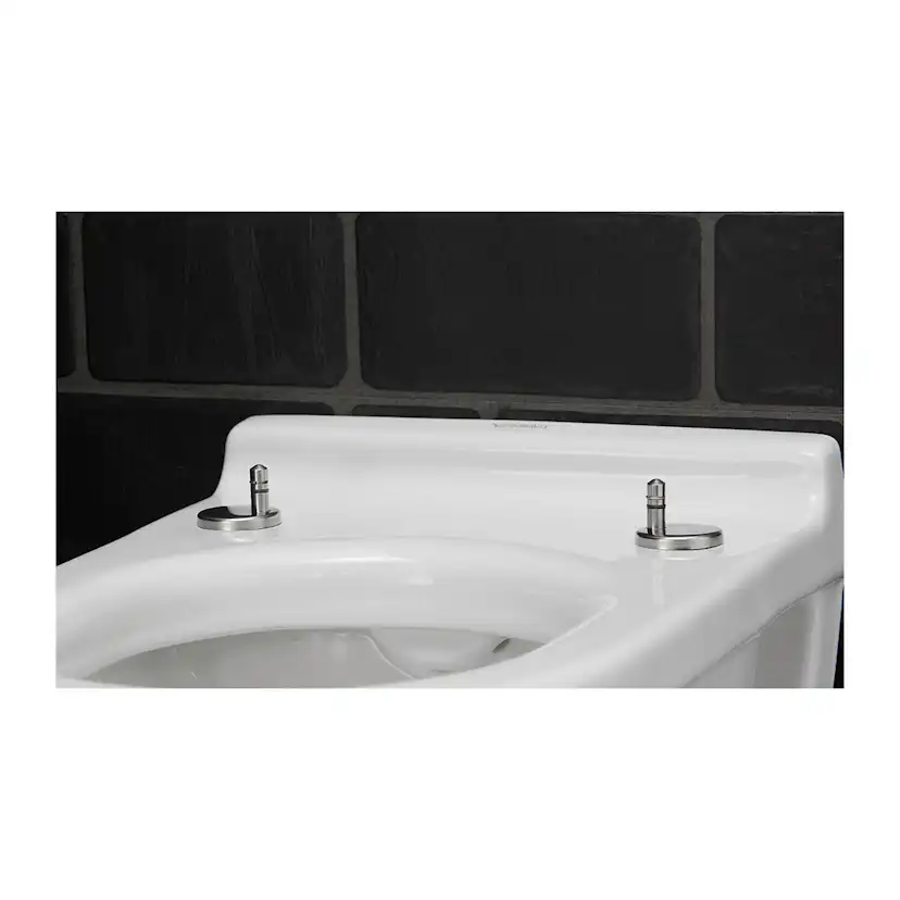 Vägghängd Toalettstol Duravit Starck 3 252709 Rimless utan Toalettsits