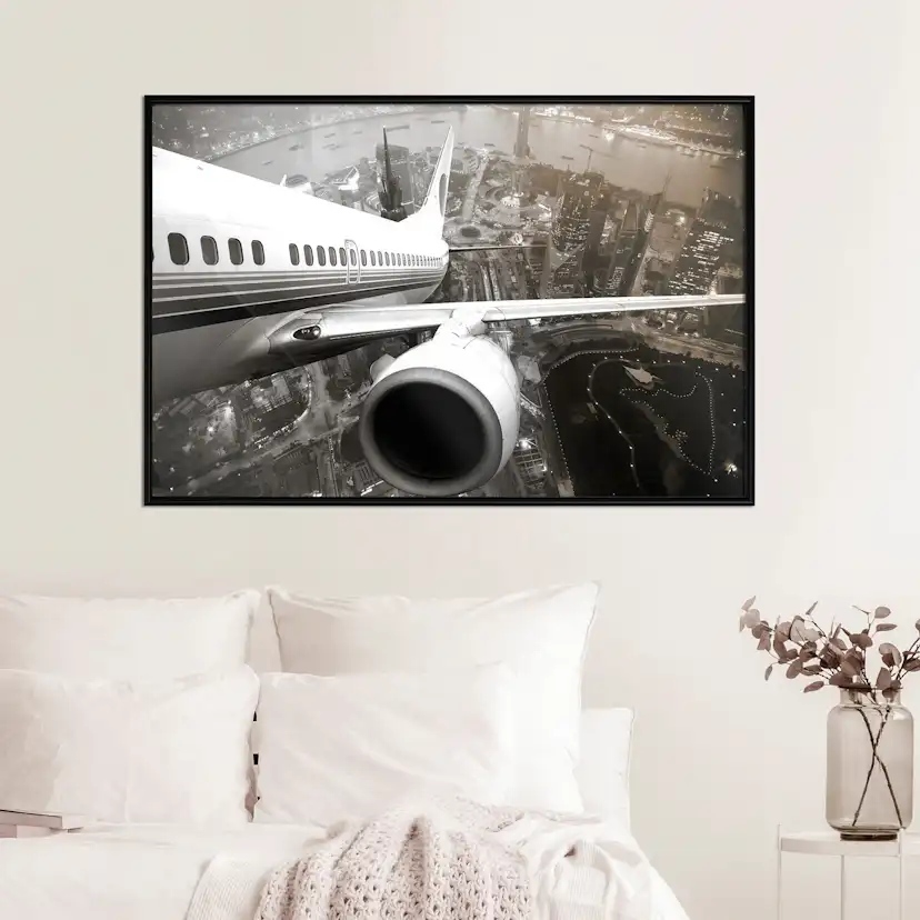 Poster Artgeist Affisch Airplane Take Off