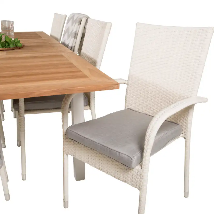 Matgrupp Venture Home Perla 160/240 med 8 Asta Stolar