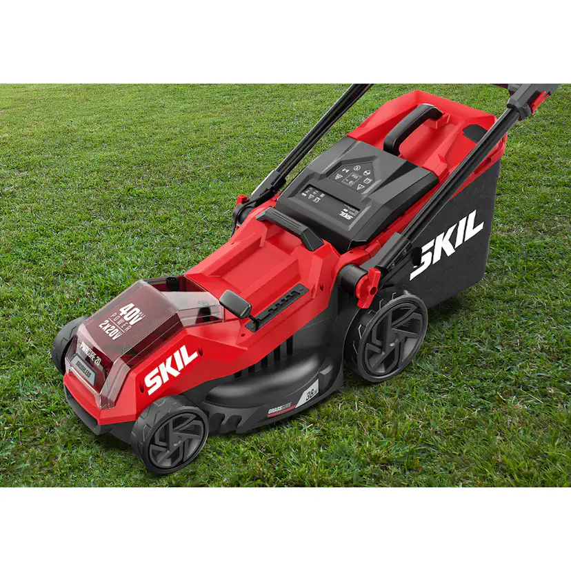 Gräsklippare SKIL 0135 CA Kolborstfri Batteridriven
