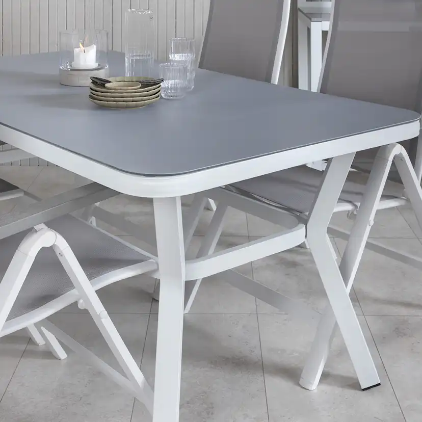Matgrupp Venture Home Vyn med 4 Arz Matstolar