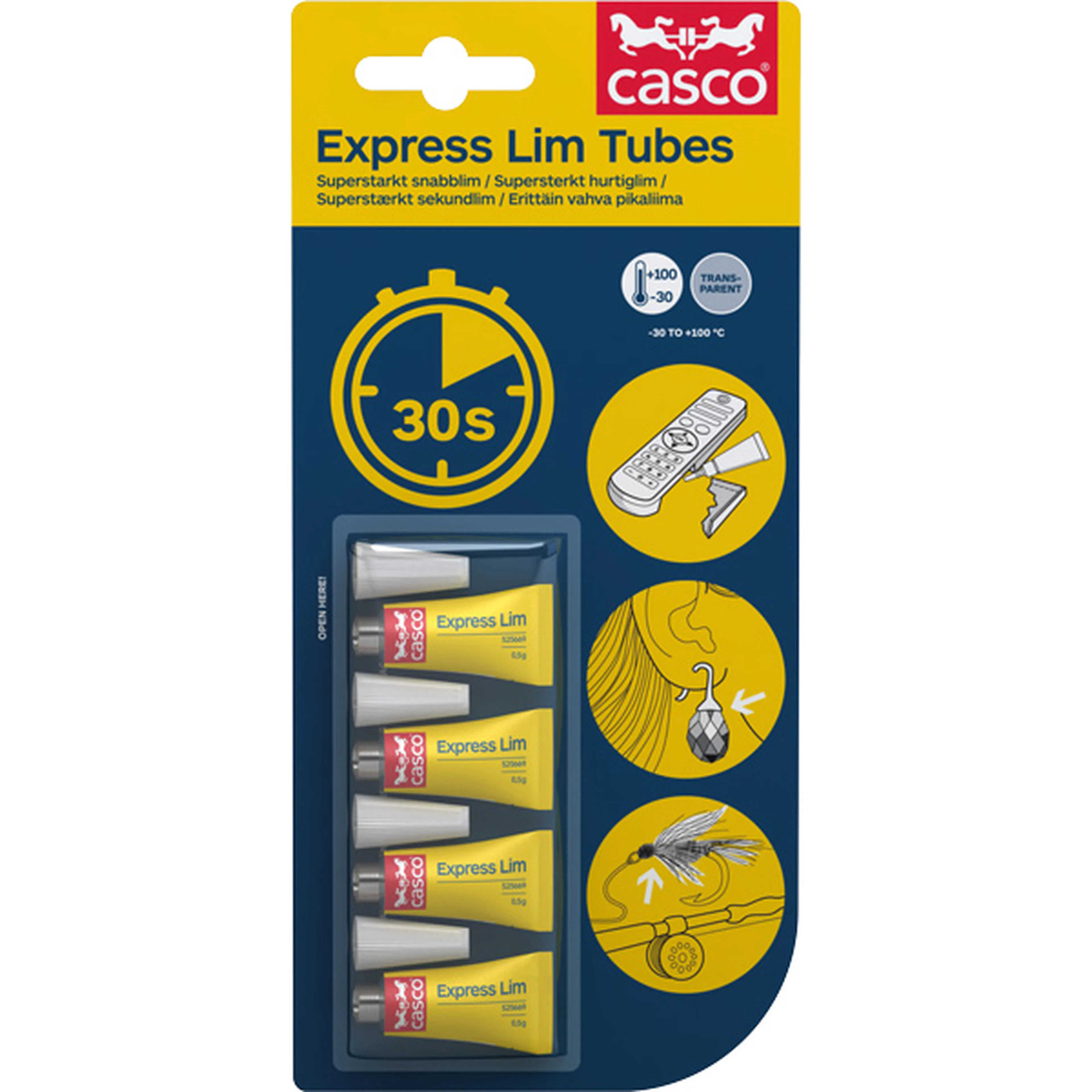 Lim Casco Express 4 x 0,5 gram tub