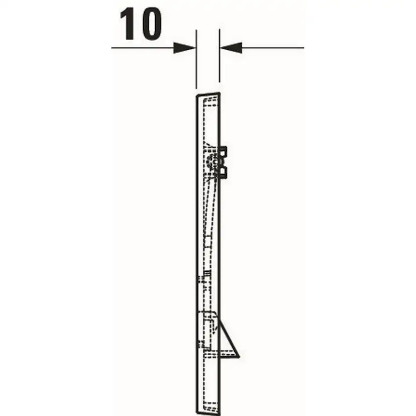 Spolplatta Duravit DuraSystem