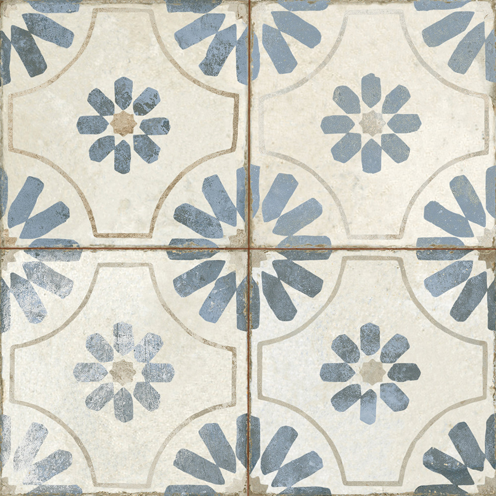 Klinker Tenfors FS Blume Blue 45x45 cm